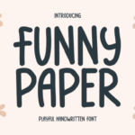 Funny Paper Font - Featured Image
