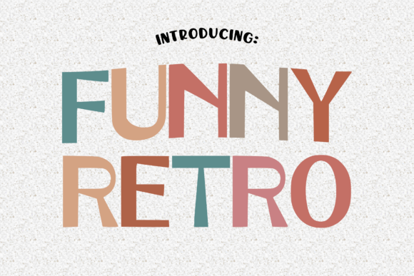 Funny Retro Font - Featured Image