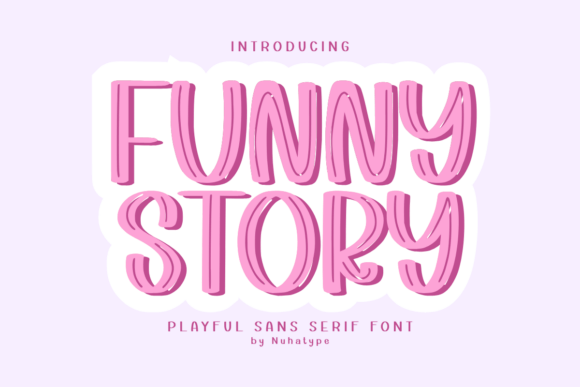 Funny Story Font - Featured Image