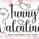 Funny Valentine Font - Featured Image