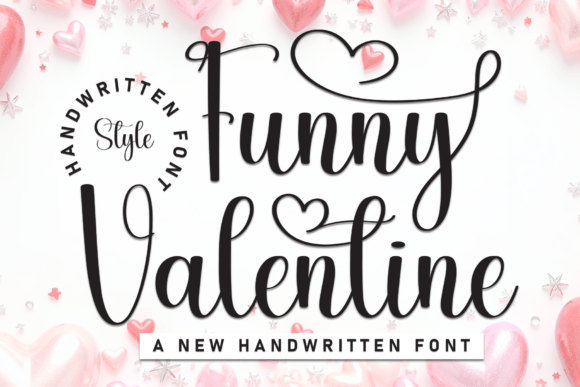 Funny Valentine Font - Featured Image