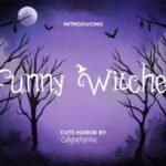 Funny Witches Font - Featured Image