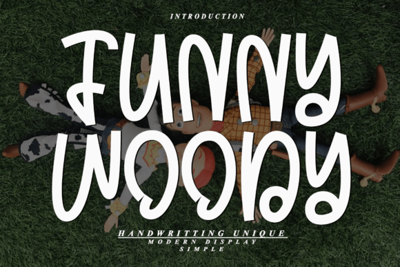 Funny Woody Font - Featured Image