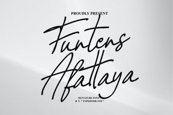 Funtens Afattaya Font - Featured Image