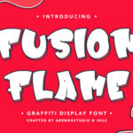 Fusion Flame Font - Featured Image