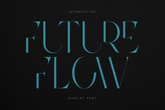 Future Flow Font - Featured Image