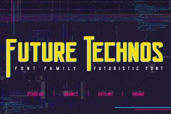 Future Technos Font - Featured Image