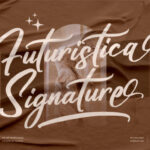 Futuristica Signature Font - Featured Image