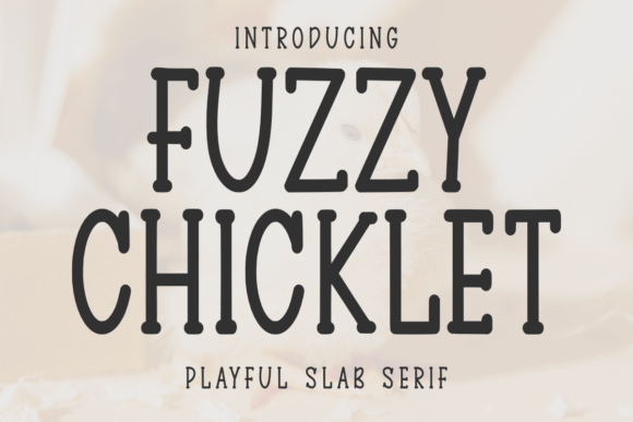 Fuzzy Chicklet Font - Featured Image