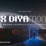 Fx Diyamone Font - Featured Image