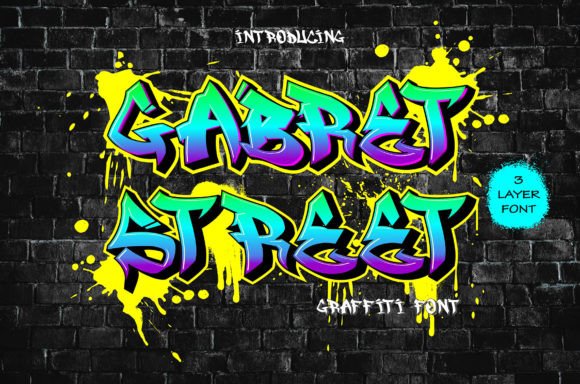 Gabret Street Font - Featured Image