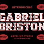 Gabriel Briston Font - Featured Image