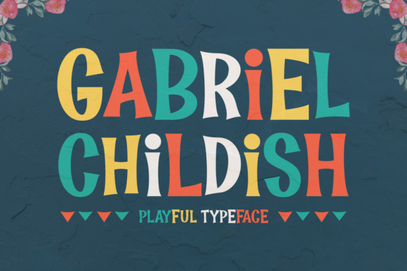 Gabriel Childish Font - Featured Image