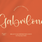 Gabrilone Font - Featured Image