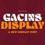 Gacins Font - Featured Image