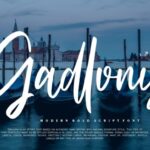 Gadlony Font - Featured Image