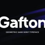 Gafton Font - Featured Image