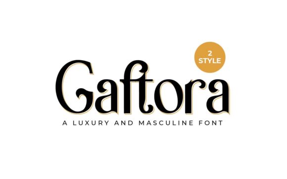 Gaftora Font - Featured Image