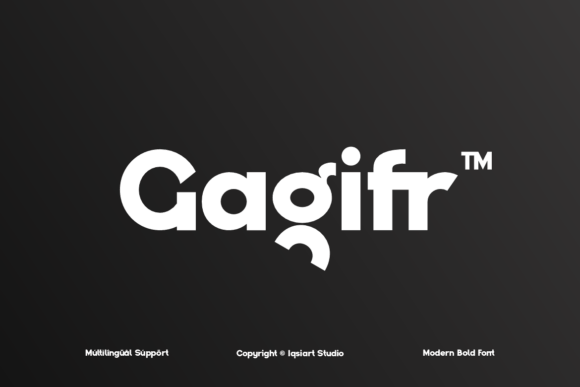 Gagifr Font - Featured Image