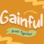 Gainful Font - Featured Image