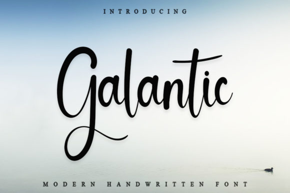 Galantic Font - Featured Image
