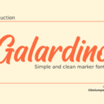 Galardino Font - Featured Image