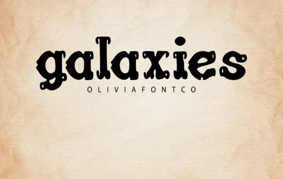 Galaxies Font - Featured Image
