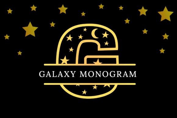Galaxy Monogram Font - Featured Image