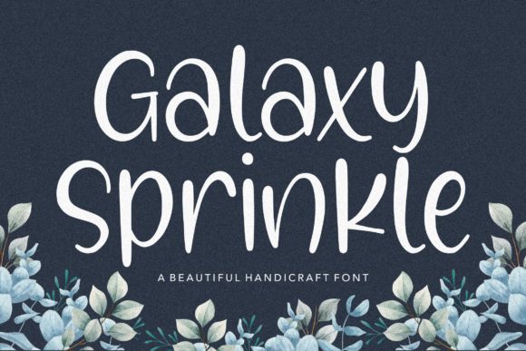 Galaxy Sprinkle Font - Featured Image