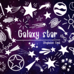 Galaxy Star Font - Featured Image
