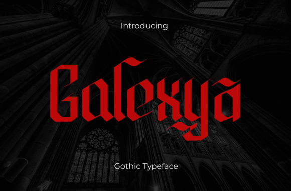 Galexya Font - Featured Image