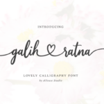Galih Ratna Font - Featured Image