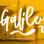 Galiley Font - Featured Image