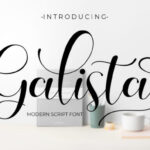 Galista Font - Featured Image
