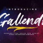 Gallendo Font - Featured Image