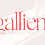 Gallient Font - Featured Image