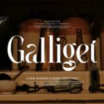 Galliget Font - Featured Image