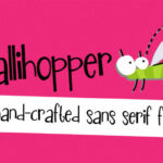 Gallihopper Font - Featured Image