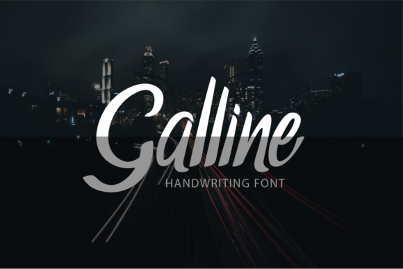 Galline Font - Featured Image