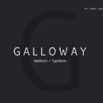Galloway Font - Featured Image