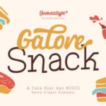 Galore Snack Font - Featured Image