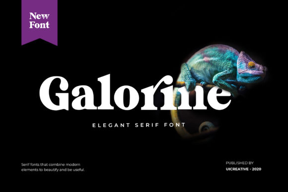 Galorine Font - Featured Image