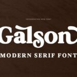 Galson Font - Featured Image
