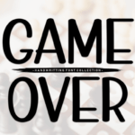Game over Font - Featured Image