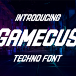 Gamecus Font - Featured Image