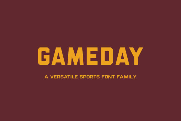 Gameday Font - Featured Image