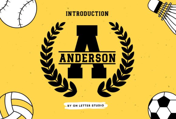 Gameday Monogram Font - Featured Image