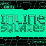 Gamer Inline Squares Font - Featured Image