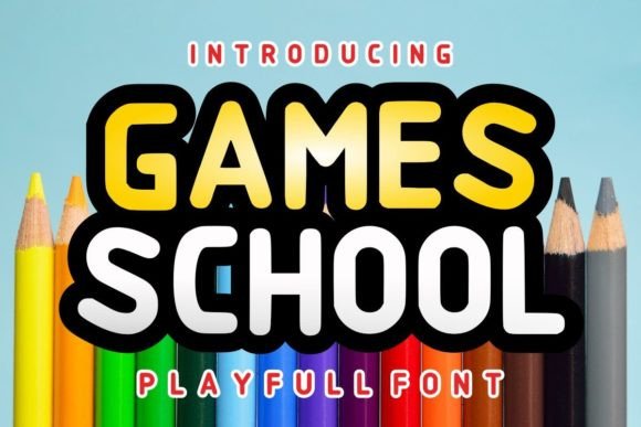 Games School Font - Featured Image