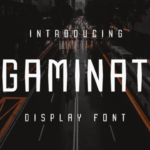 Gaminat Font - Featured Image